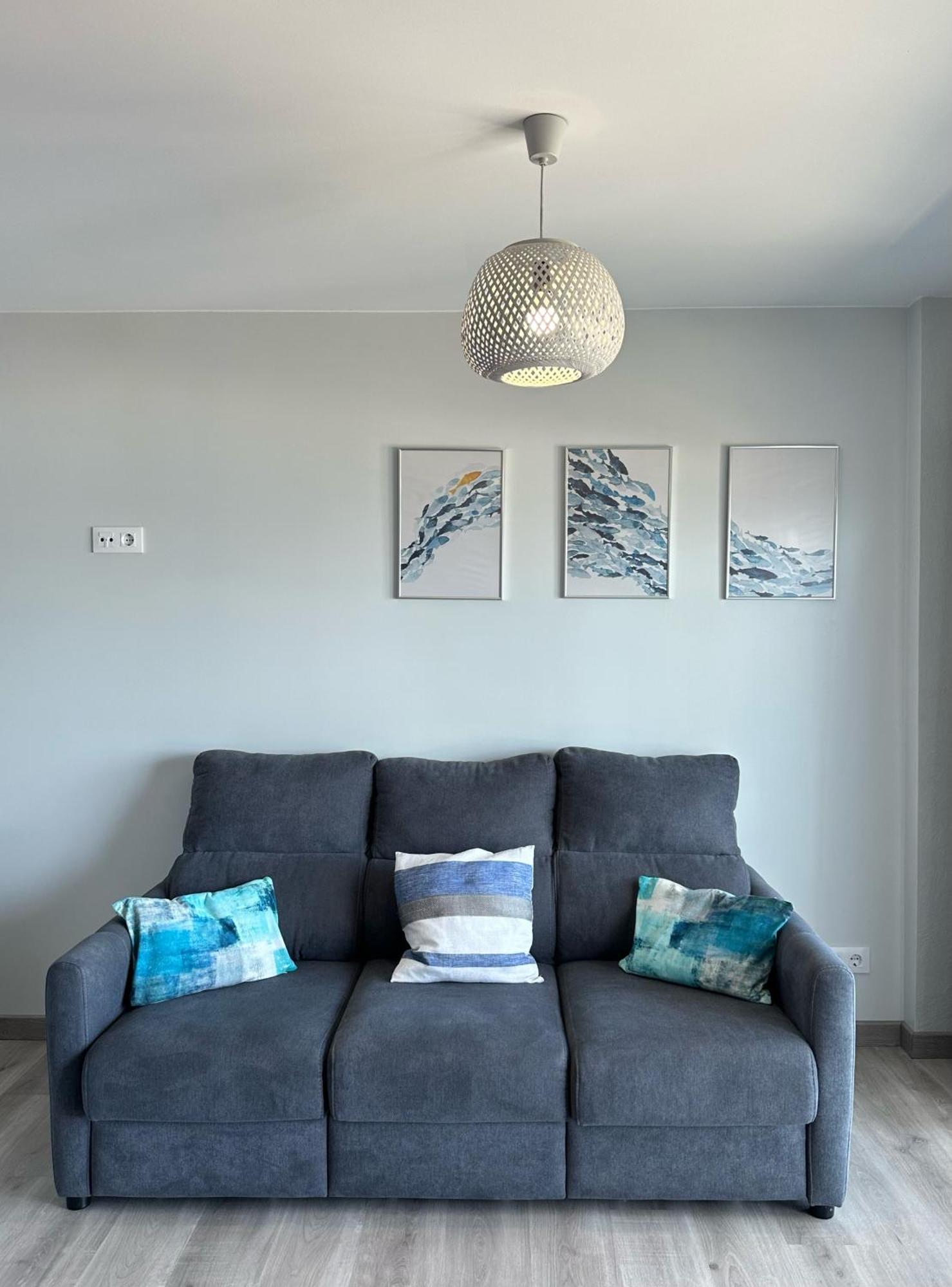 Estudio Con Impresionantes Vistas Al Mar Blanes Exteriör bild